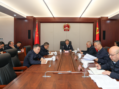 南充市人大常委会党组（扩大）会议召开
