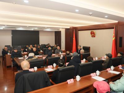 南充市人大常委会机关2025年迎春座谈会召开